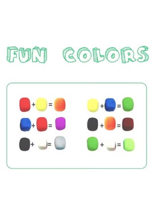 36 Colors DIY Air Dry Ultra Light Clay,Clay Kit,Safe & Non-Toxic, Non-Sticky Soft and Super Light,Arts and Crafts Gift for Boys Girls - view 4
